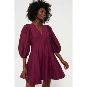 ENGLISH FACTORY Berry Loraine Mini Dress Size XL NWT Retail $168 Tuckernuck
